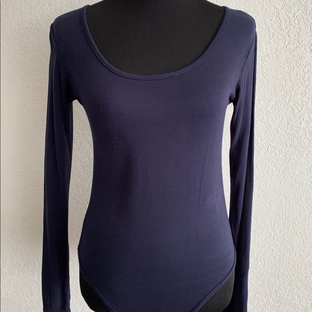 Navy Blue Bodysuit